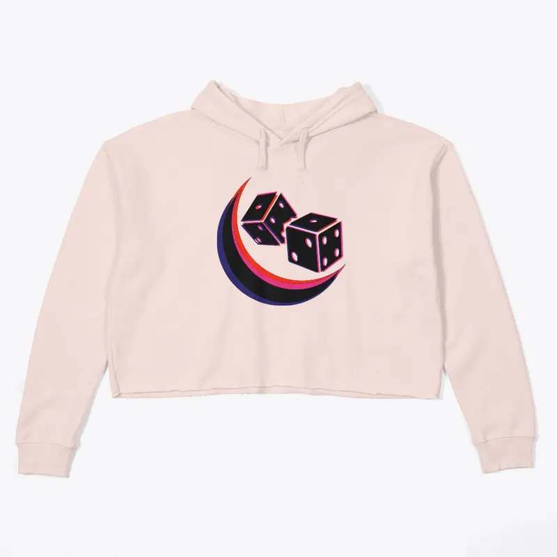 Eve Casino Logo Women's Crop Hoodie