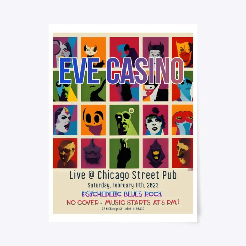 Poster: Live at Chicago St 2/11/23